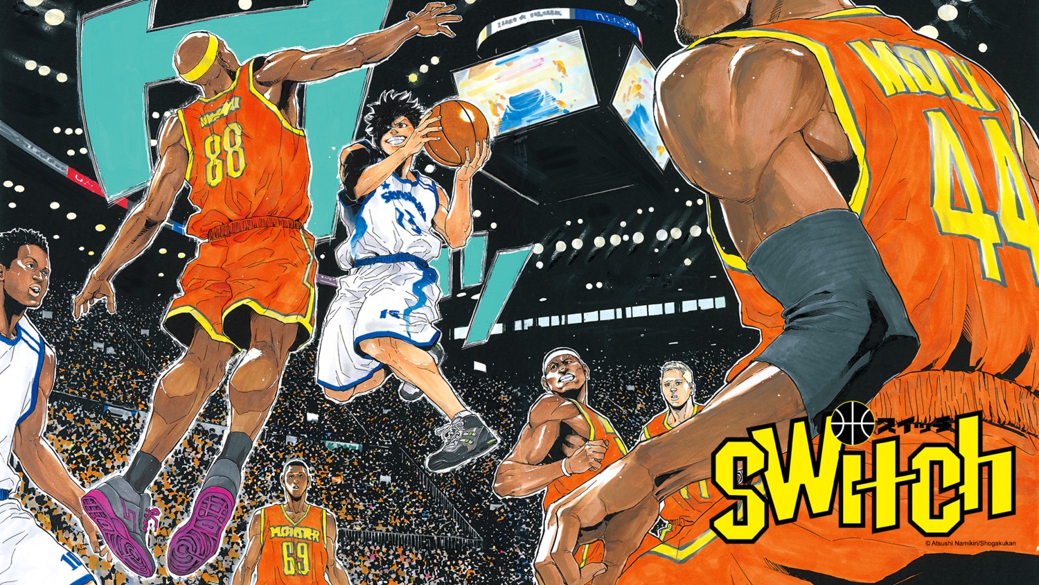 basketball, male, namikiri_atsushi, switch, wallpaper
