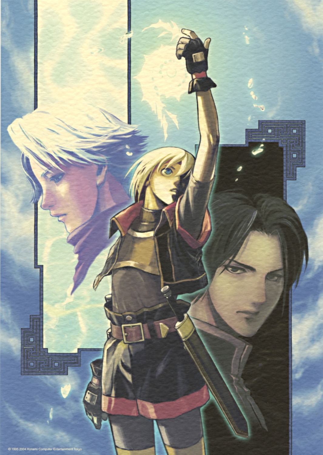 bike_shorts, kawano_junko, lazlo_en_kuldes, male, snowe_vingerhut, suikoden, suikoden_iv, sword