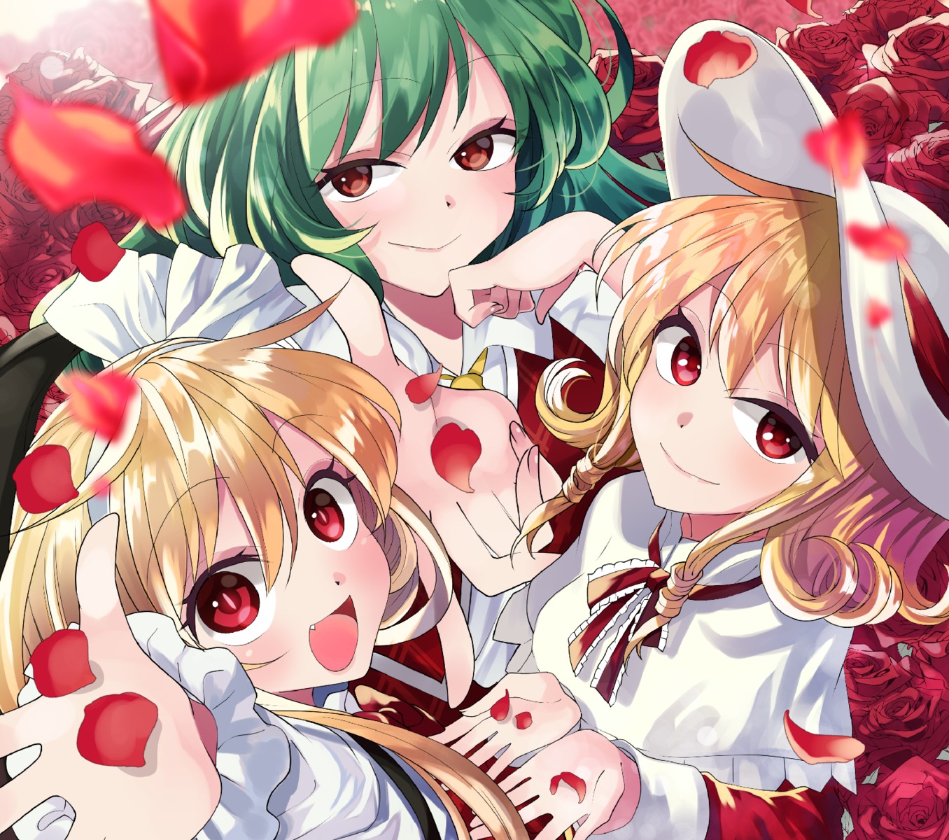 elly, katayama_kei, kazami_yuuka, touhou