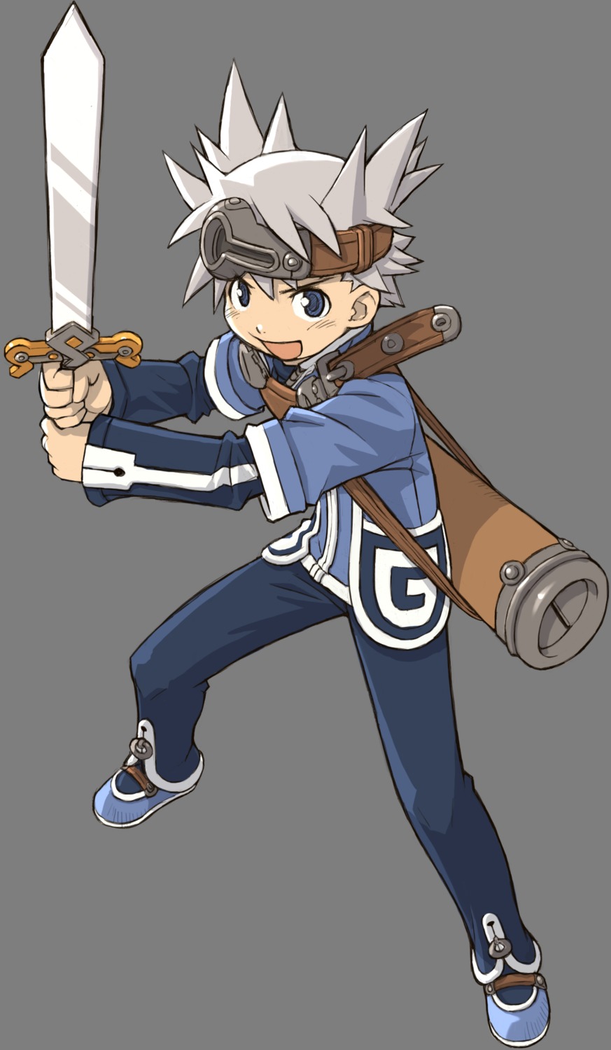 crew, male, ootsuka_shinichirou, summon_night, summon_night:_craft_sword_monogatari, sword, transparent_png