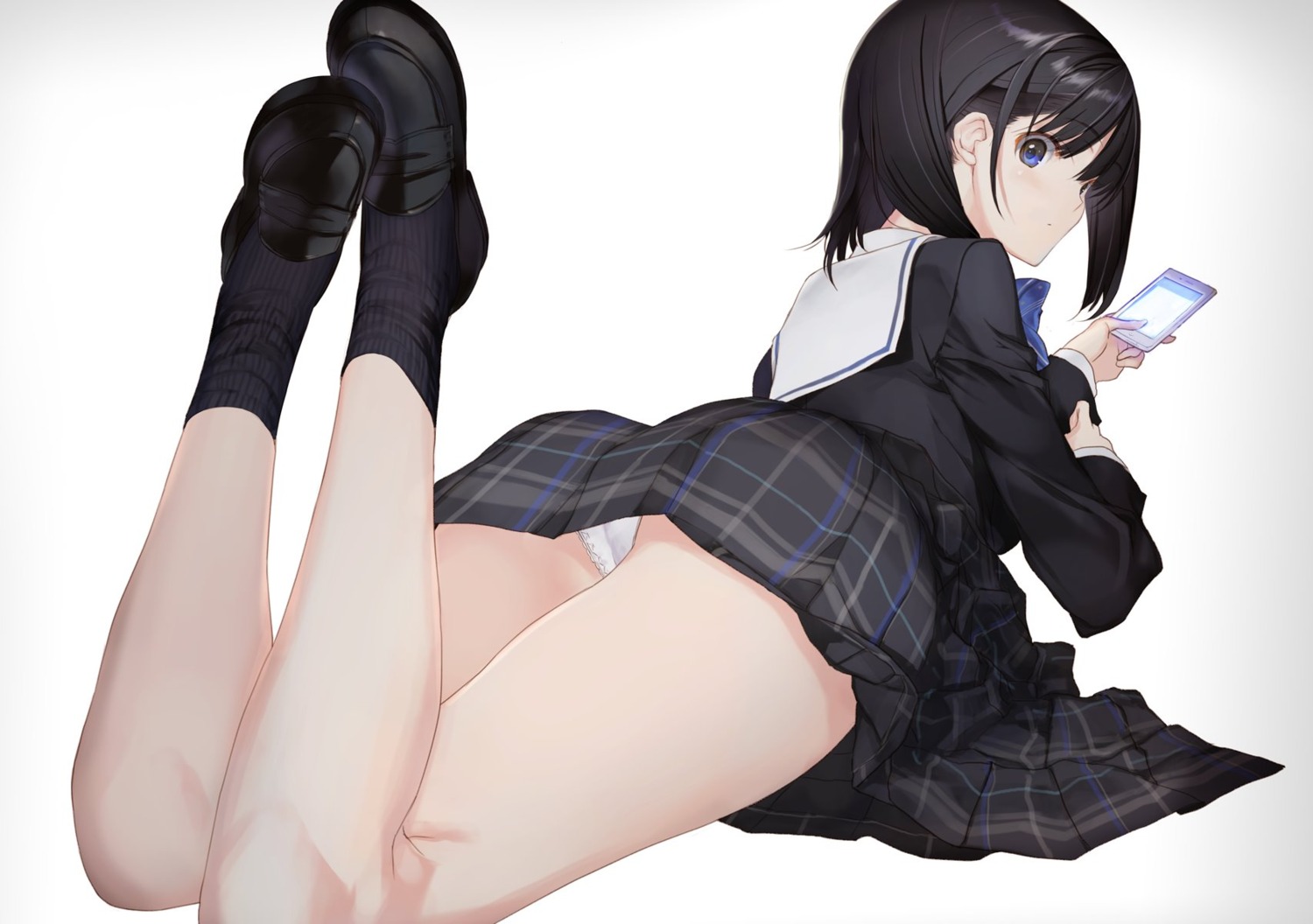 ass, nakamura_takeshi, pantsu, seifuku