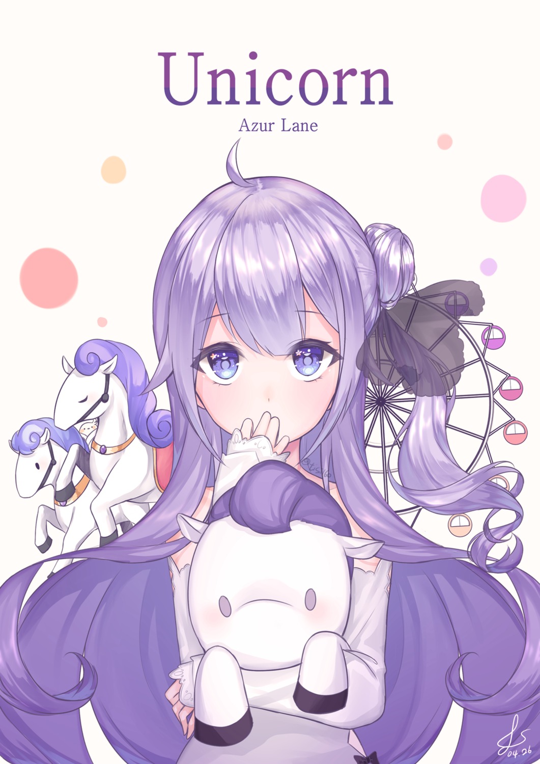 amesuupu, azur_lane, dress, unicorn_(azur_lane)