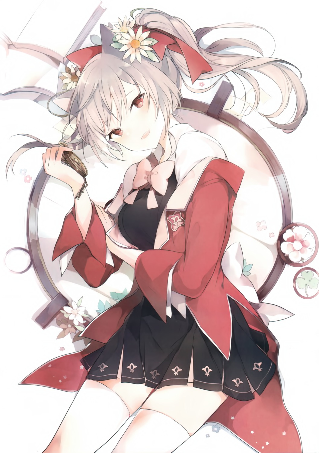 animal_ears, hachigo, lpip, seifuku, thighhighs