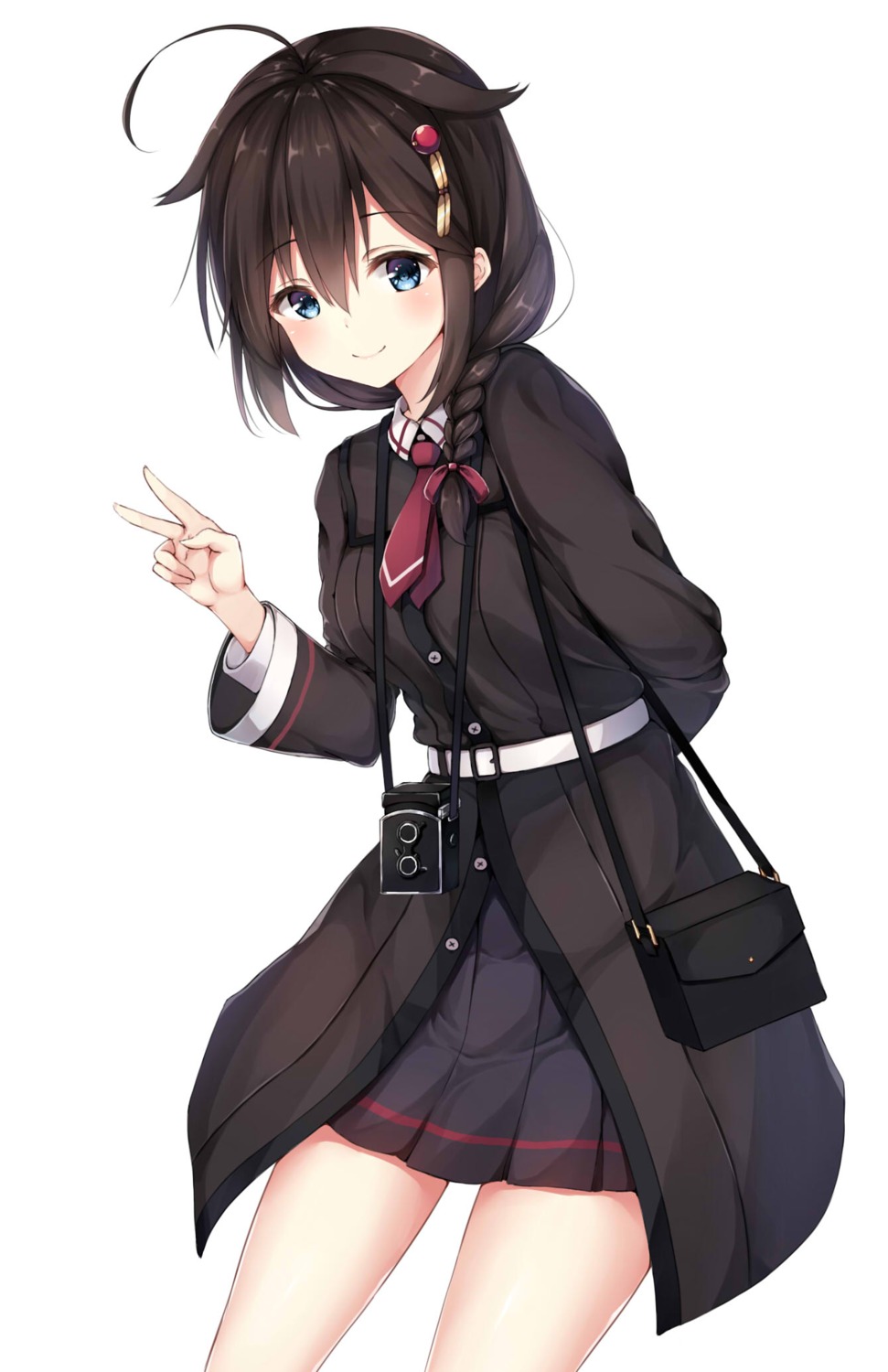kantai_collection, seifuku, shigure_(kancolle), ym
