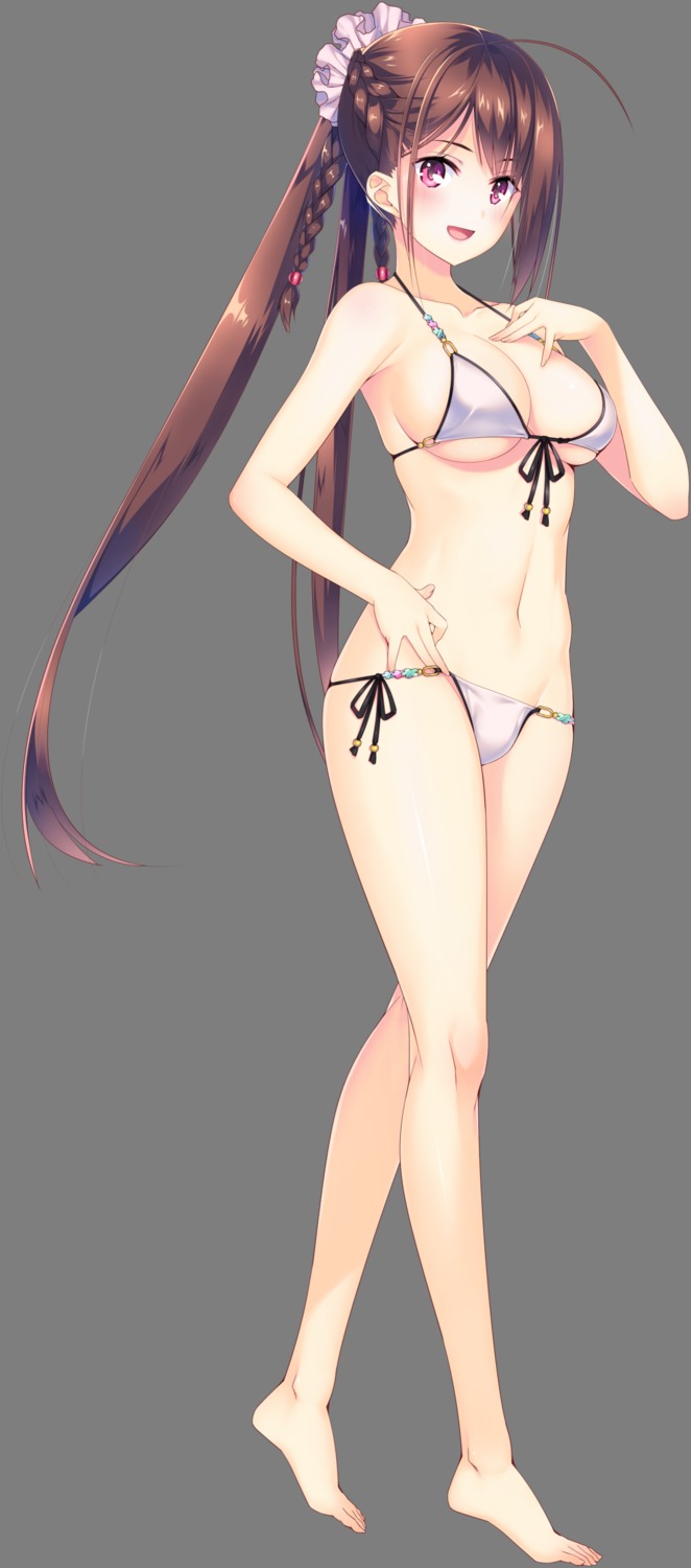 alcot_honeycomb, bikini, coffee_cat, kanojo_wa_tenshi_de_imouto_de, swimsuits, transparent_png, underboob