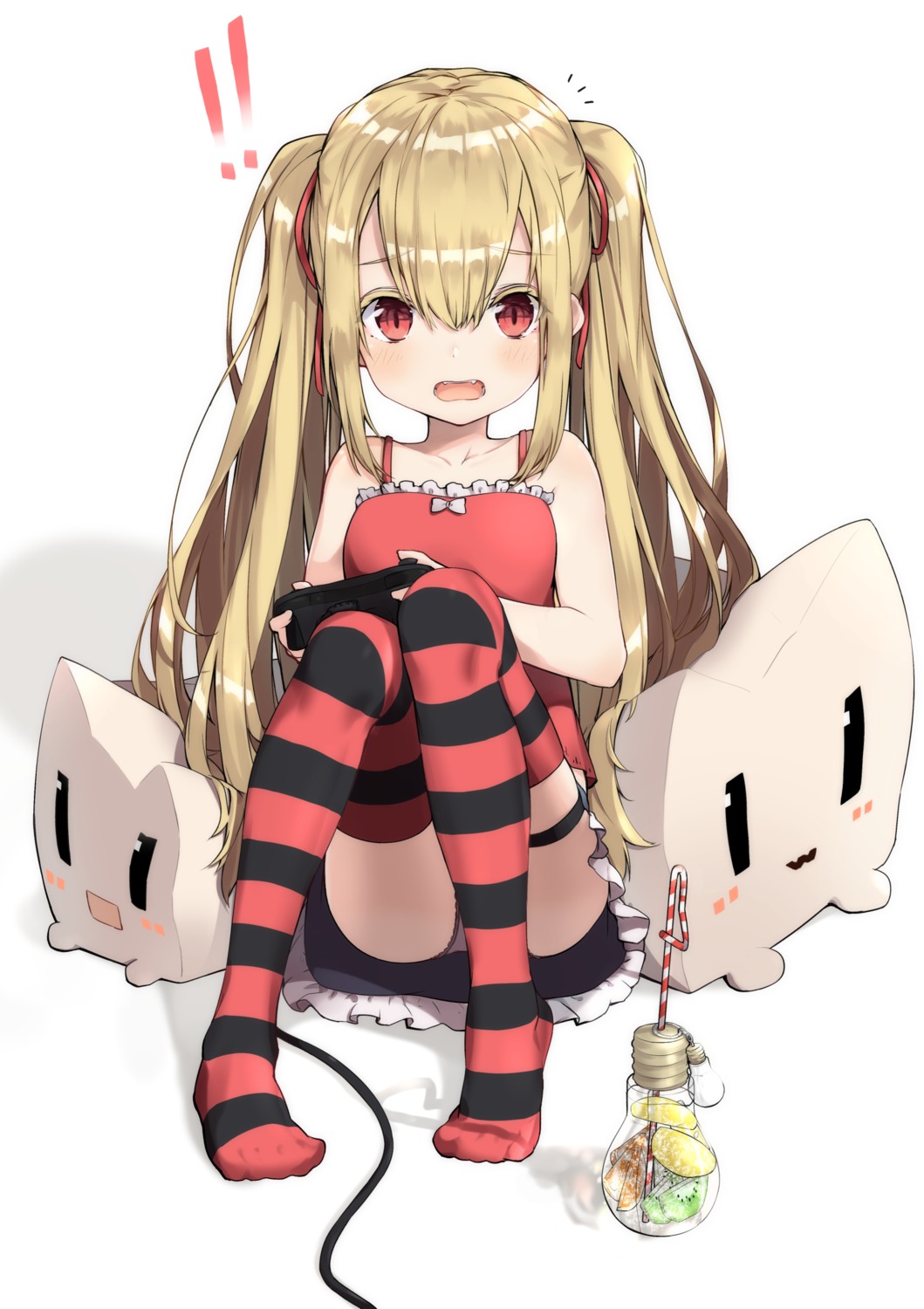 feet, garter, pantsu, paryi, thighhighs