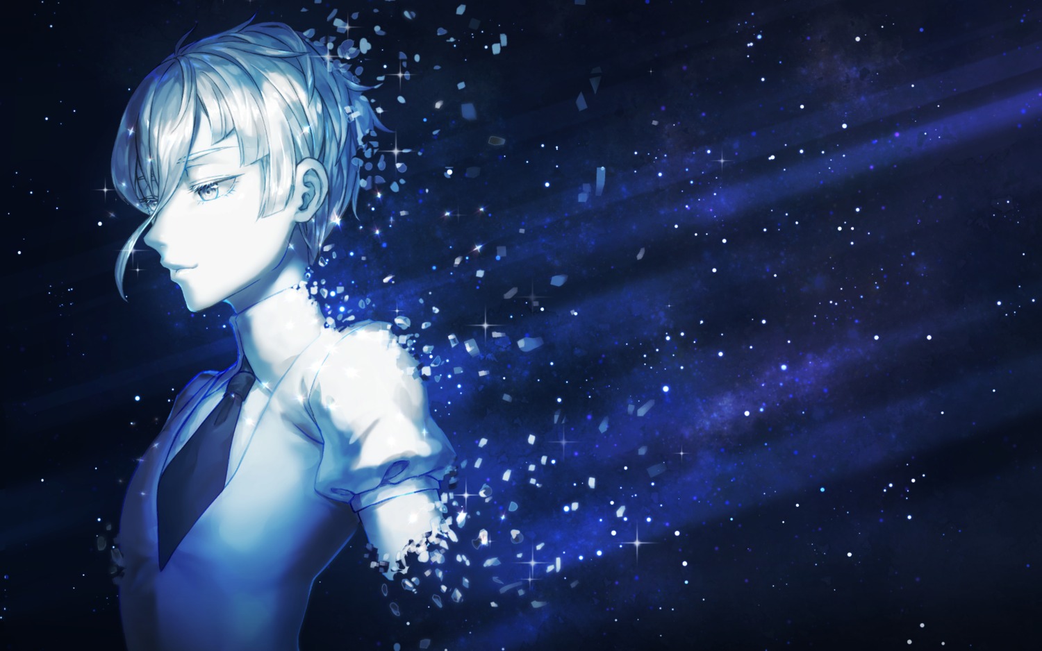 aesice, antarcticite, houseki_no_kuni, wallpaper