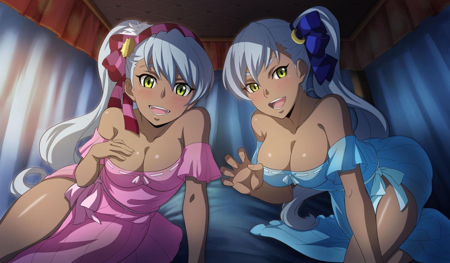 cleavage, dress, grancrest_senki, tagme
