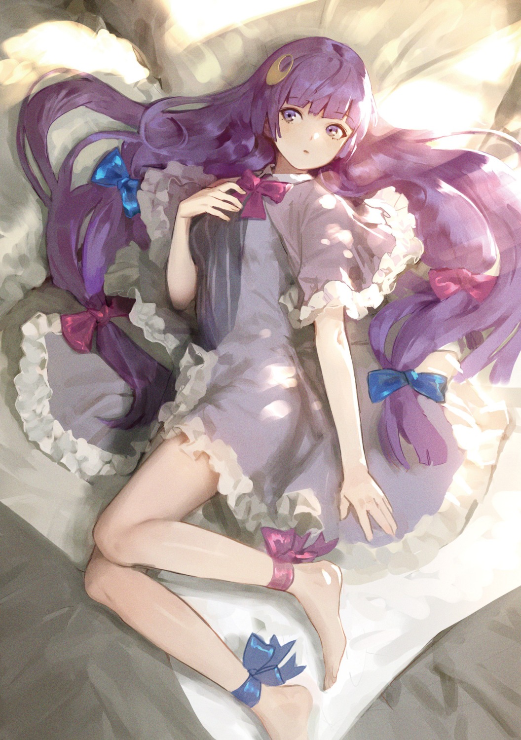 attall, dress, patchouli_knowledge, touhou
