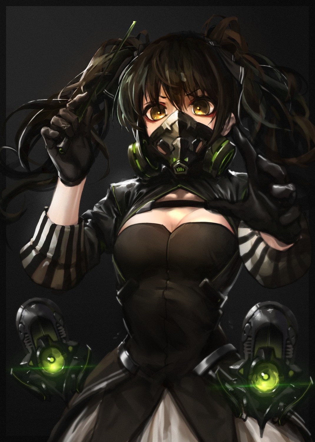 cleavage, dress, girls_frontline, scarecrow_(girls_frontline), tagme