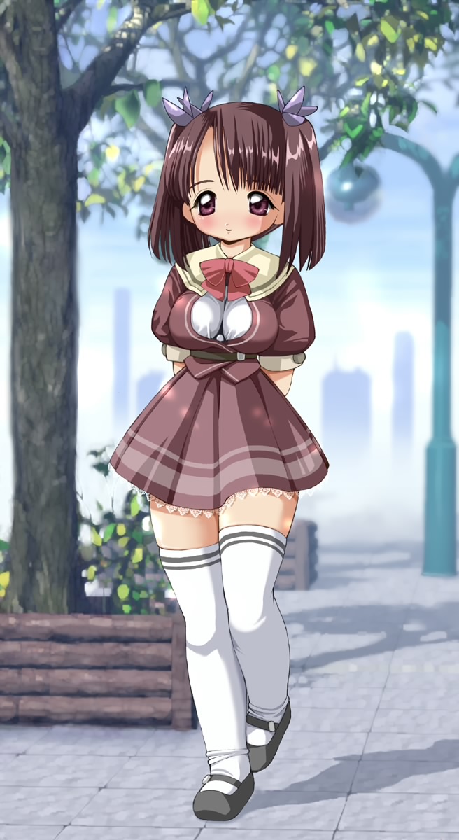 game_cg, inono, nikaime, thighhighs