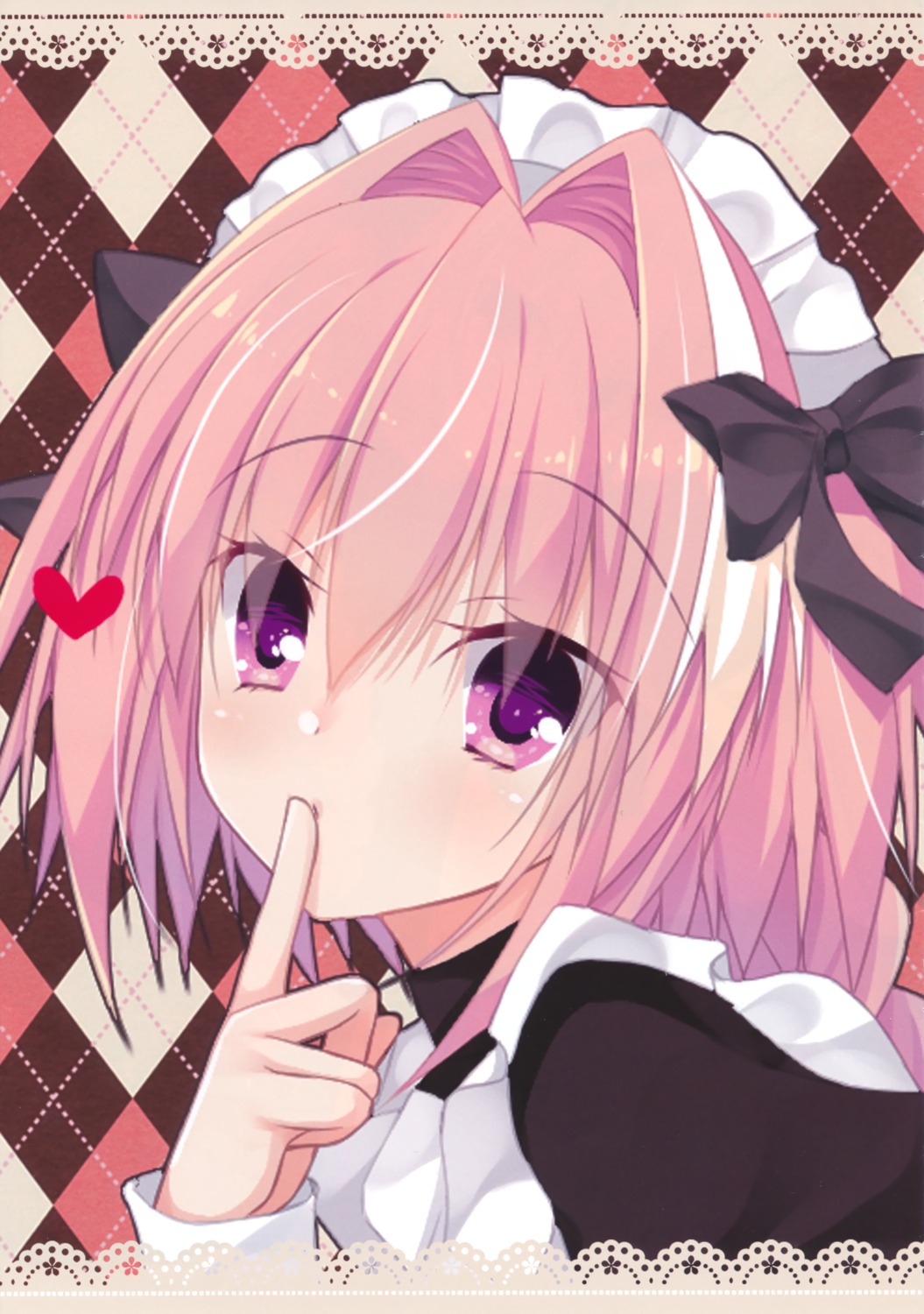 astolfo_(fate), egoistic_honey, fate/grand_order, hazumi_rio, inadequate_print_resolution, maid, trap