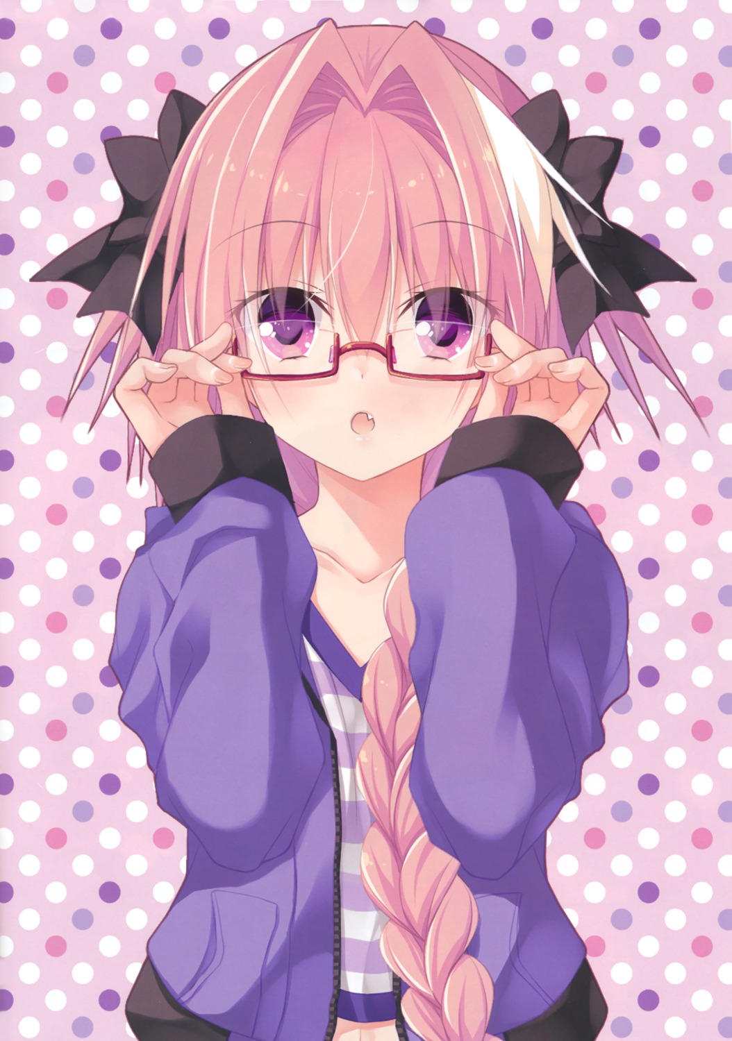 astolfo_(fate), egoistic_honey, fate/grand_order, hazumi_rio, megane, trap