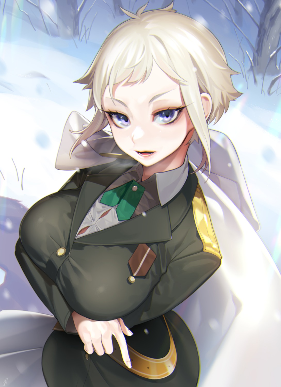 breast_hold, marchen_madchen, maria_rasputin, ohisashiburi, uniform