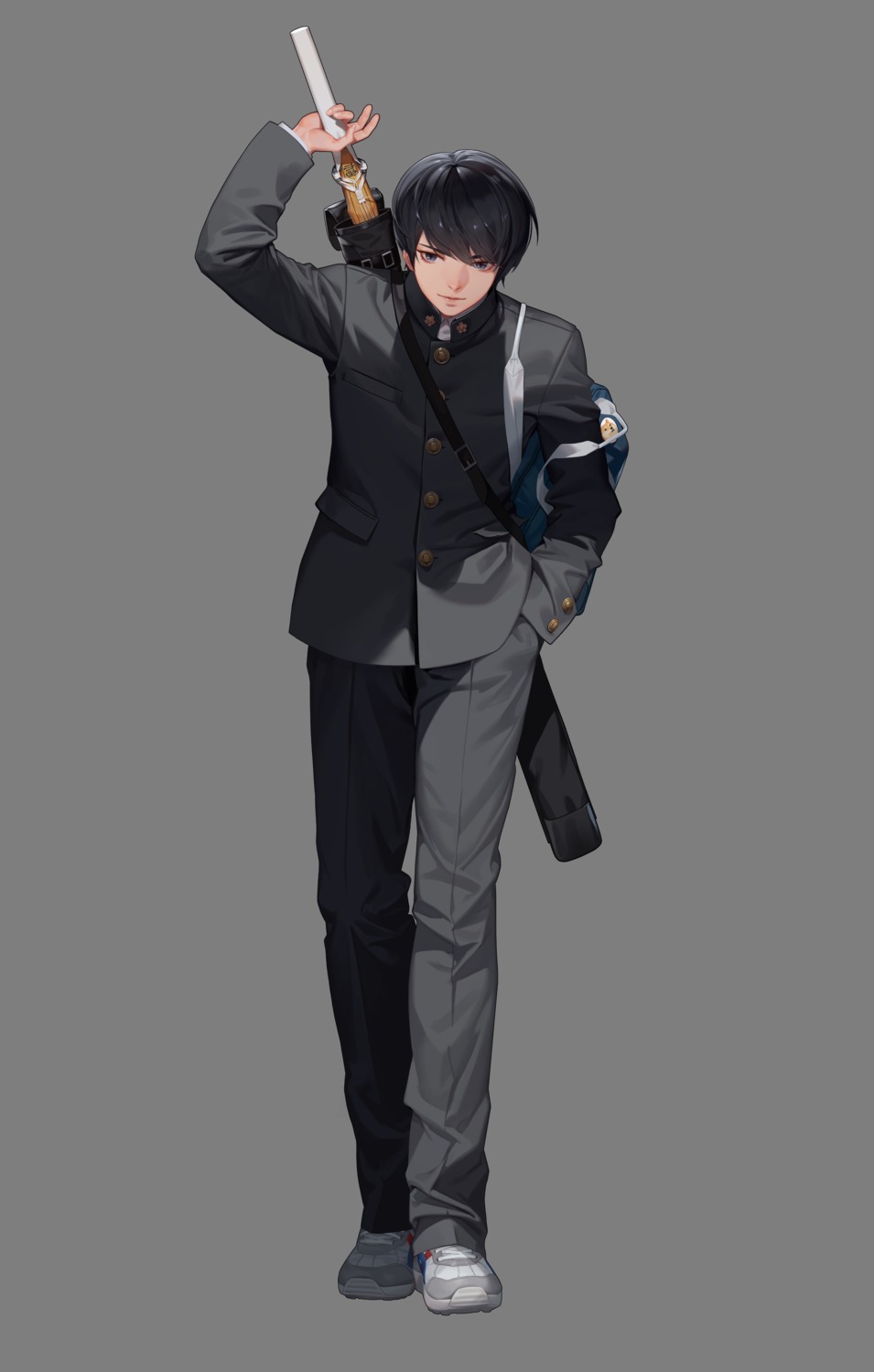black_survival, male, tagme, transparent_png, yuki_(black_survival)