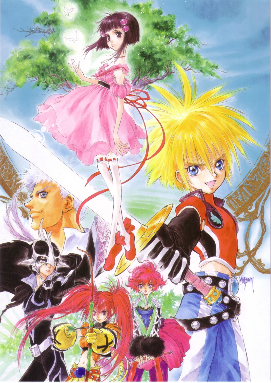 harold_belserius, inomata_mutsumi, judas, kyle_dunamis, loni_dunamis, nanaly_fletch, reala, tales_of