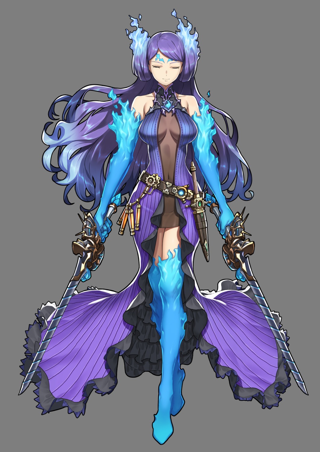 dress, kagutsuchi_(xenoblade_2), monolith_soft, nintendo, possible_duplicate, saitom, sword, thighhighs, transparent_png, xenoblade_(series), xenoblade_2