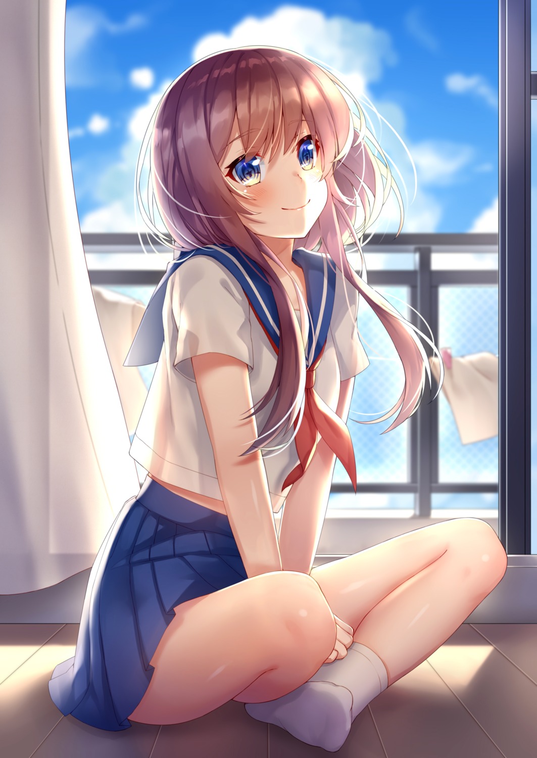 feet, seifuku, sll