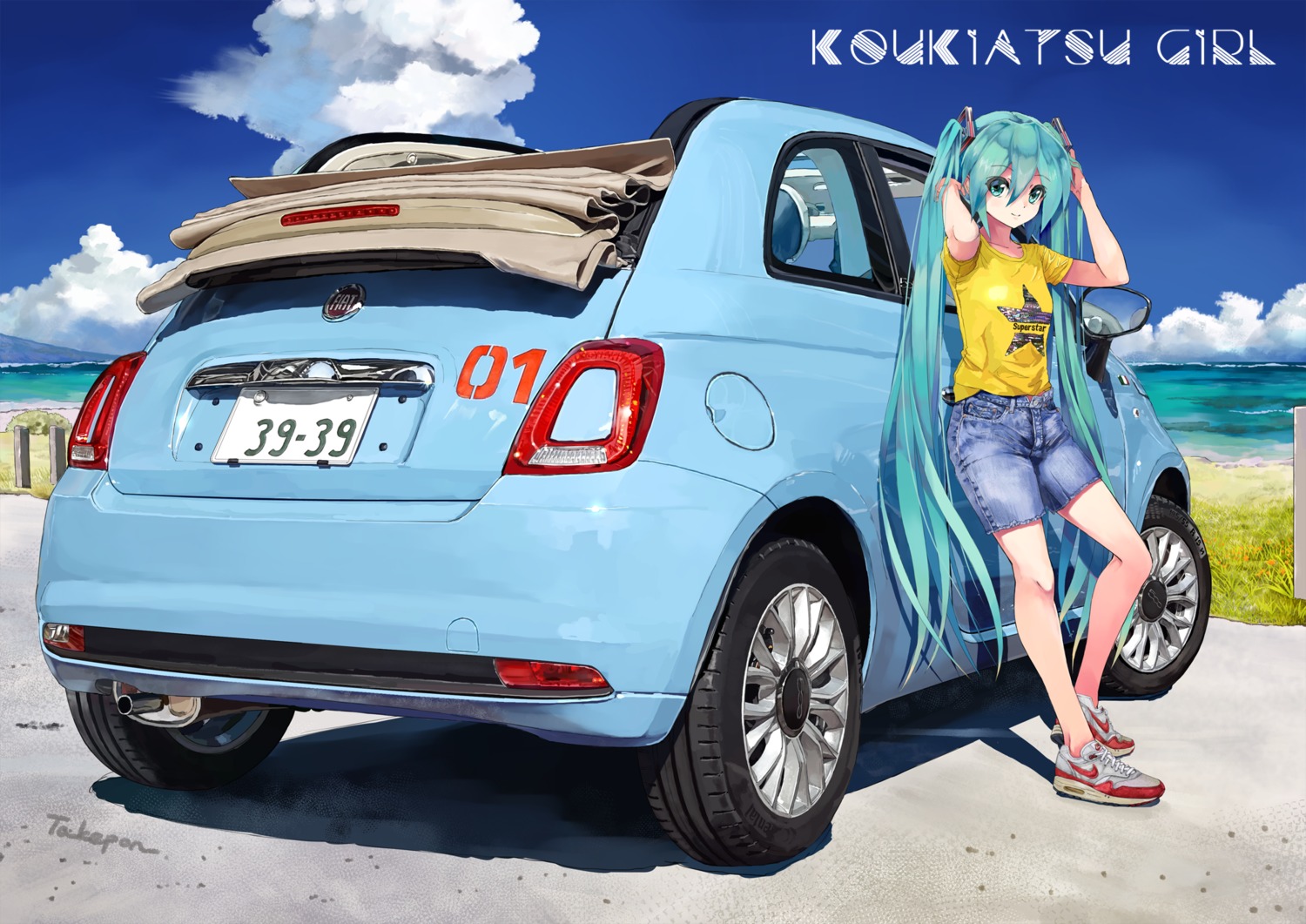 hatsune_miku, takepon1123, vocaloid