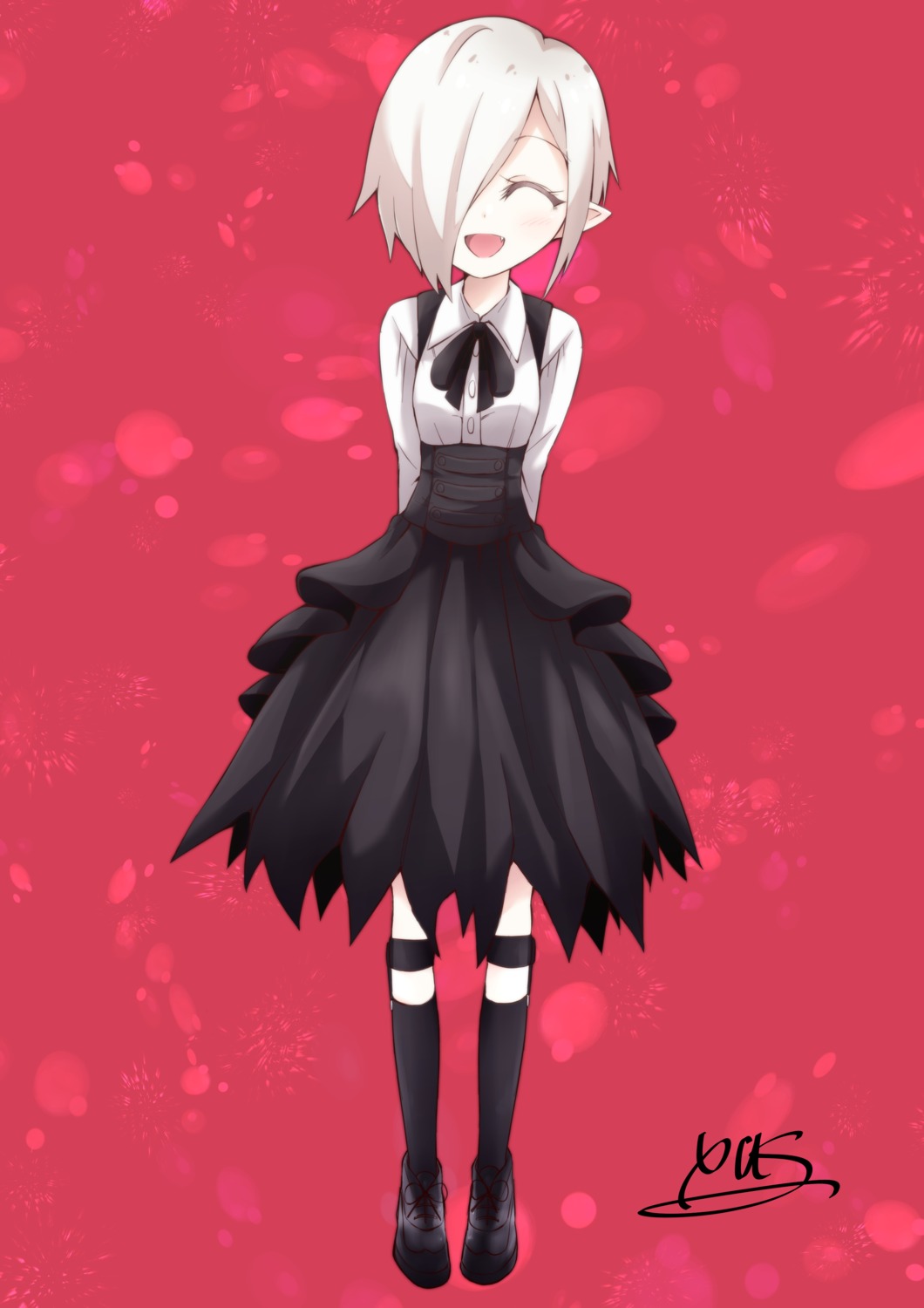 gothic_lolita, jashin-chan_dropkick, lolita_fashion, persephone_ii, pointy_ears, yyuki317
