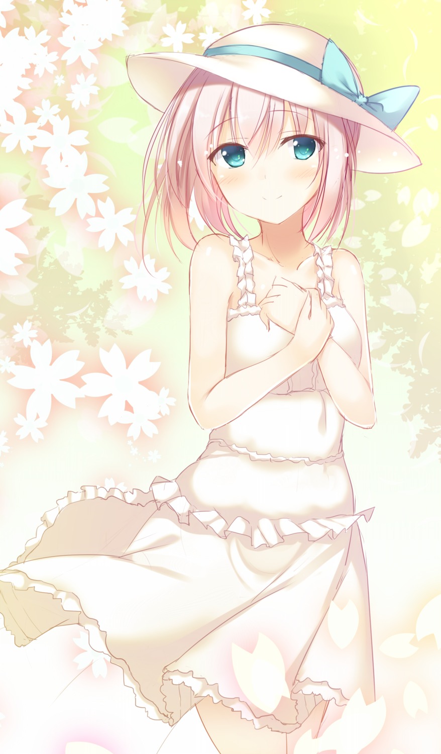 dress, kantai_collection, shiranui_(kancolle), summer_dress, tomoo