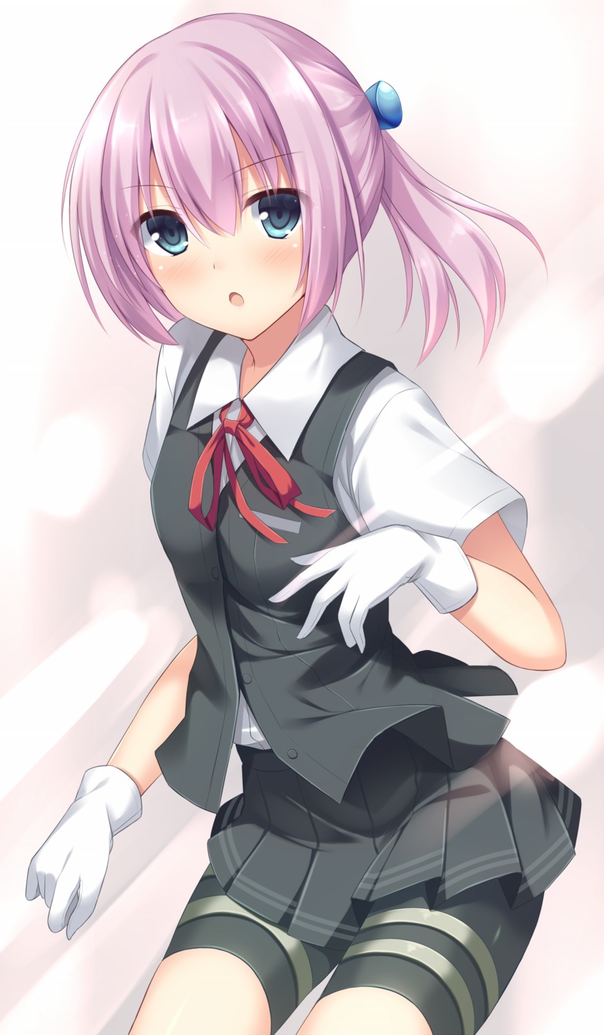 bike_shorts, kantai_collection, seifuku, shiranui_(kancolle), tomoo