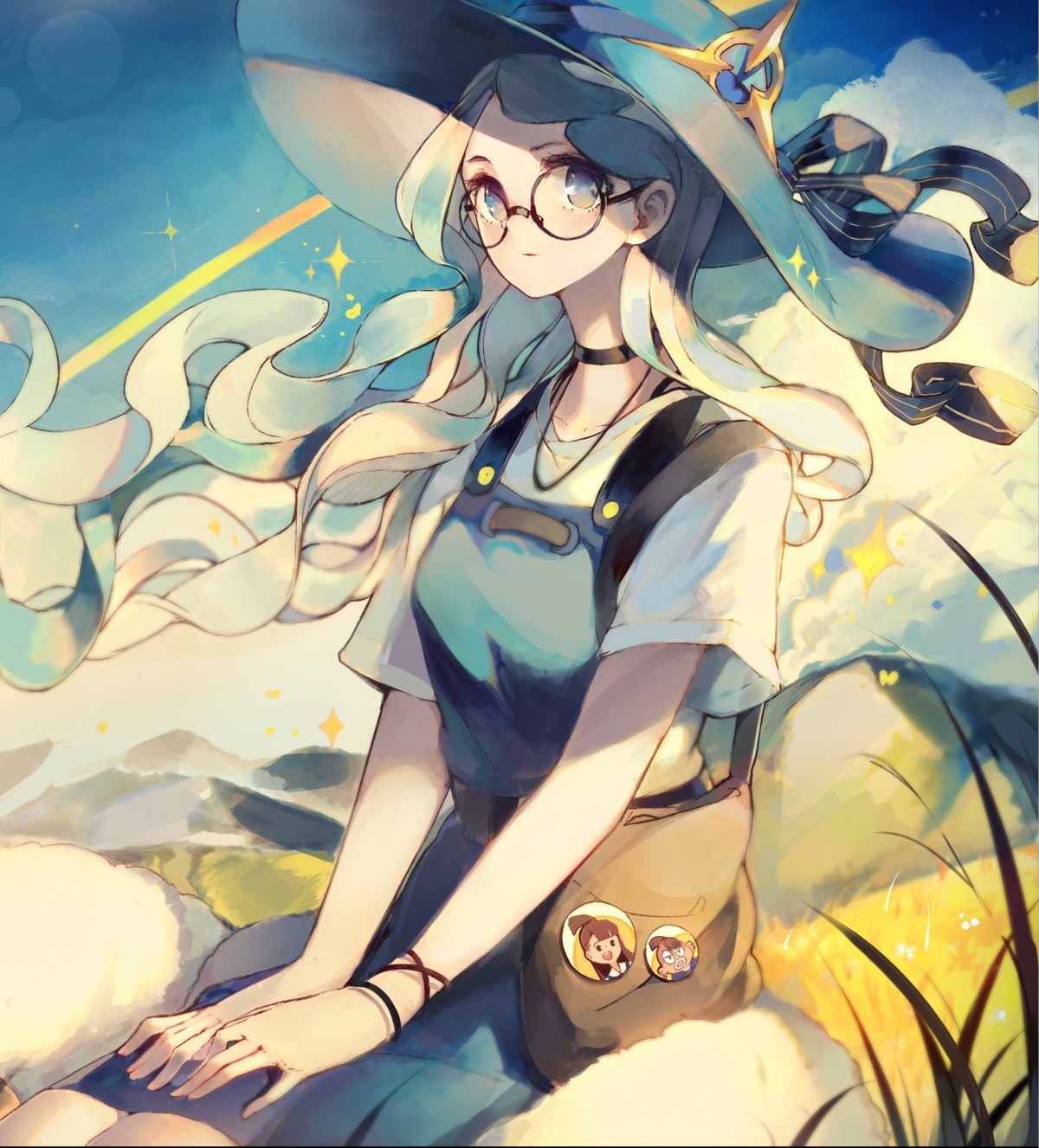 atsuko_kagari, diana_cavendish, dress, hadean92, little_witch_academia, megane