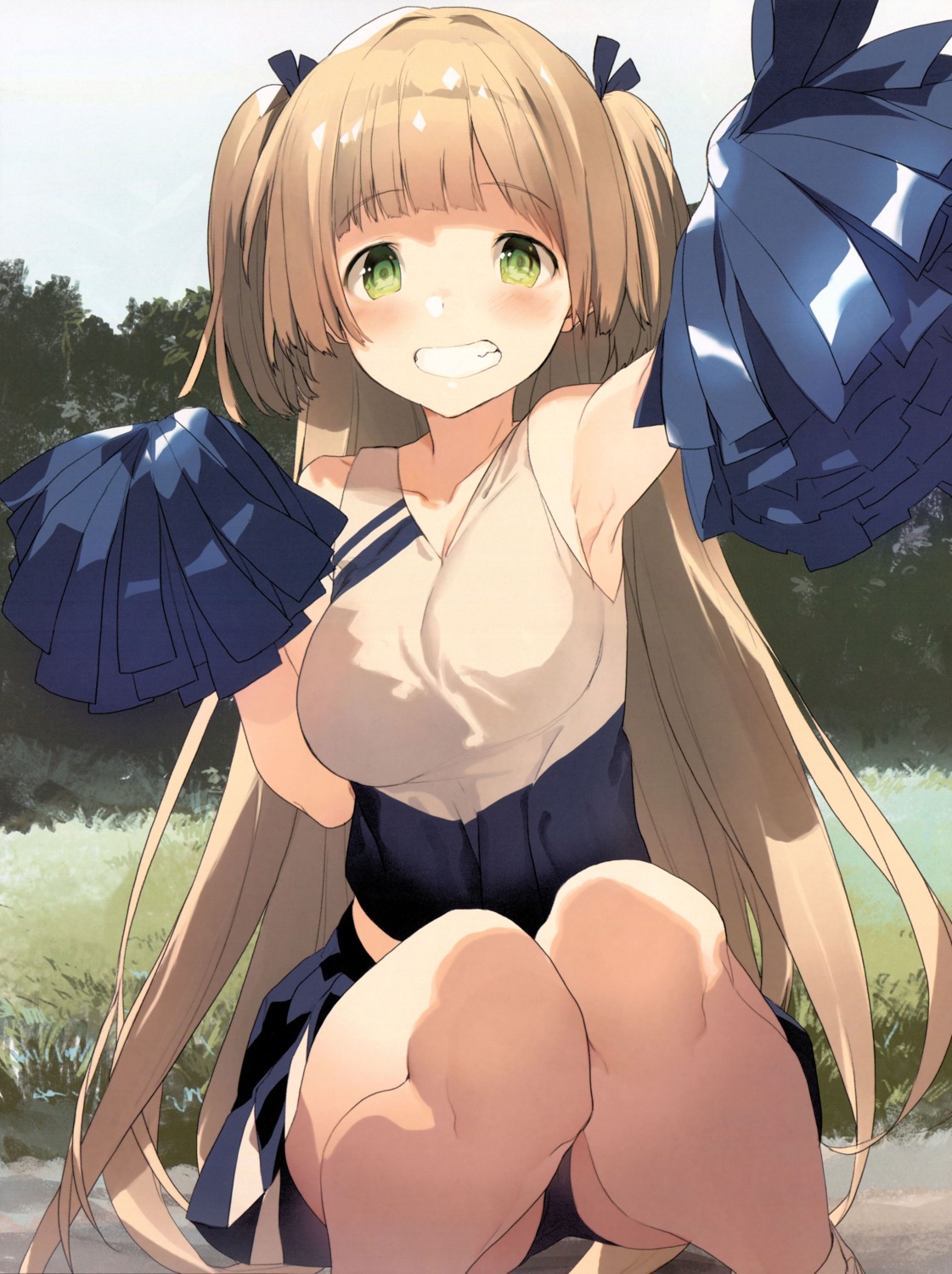 akinashi_yuu, cheerleader, pantsu
