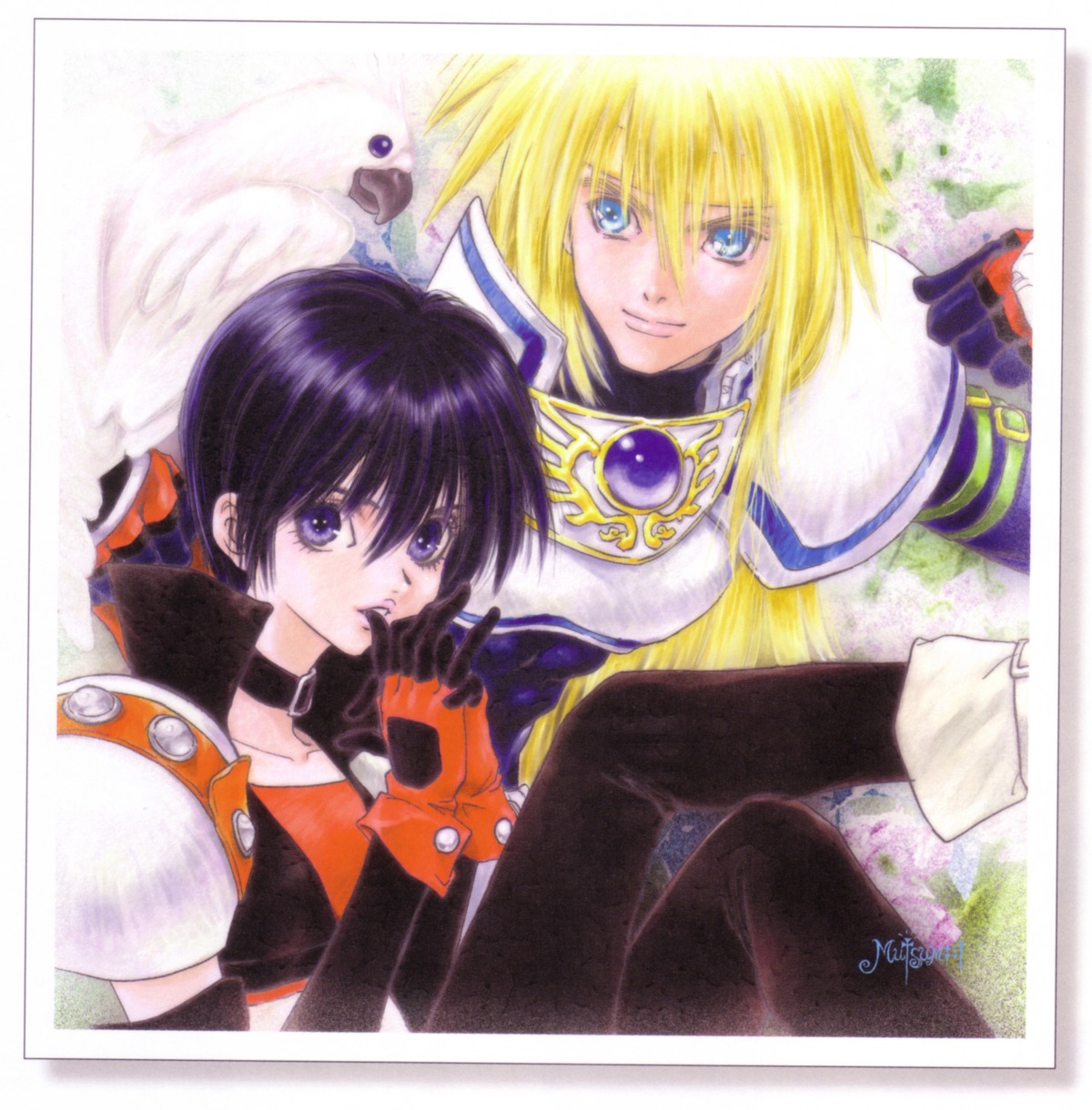inomata_mutsumi, rutee_katret, stan_aileron, tales_of, tales_of_destiny