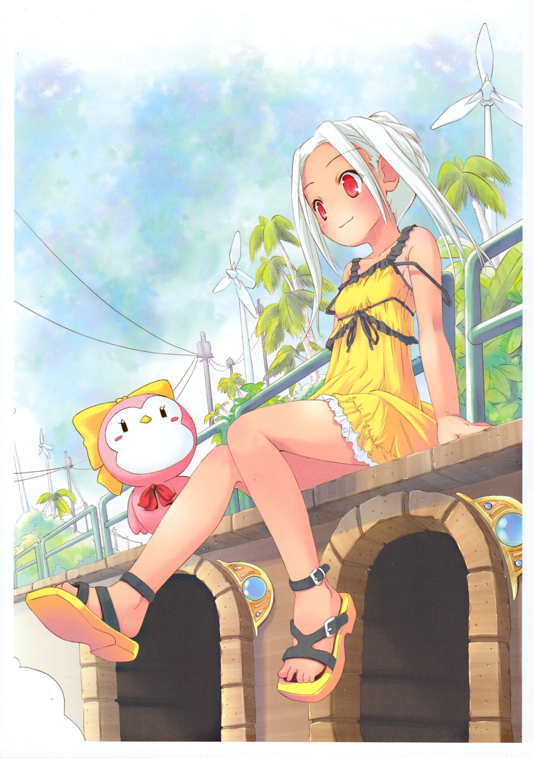 dress, magical_himawari, me-kun, moetan, pop, summer_dress, tan_lines