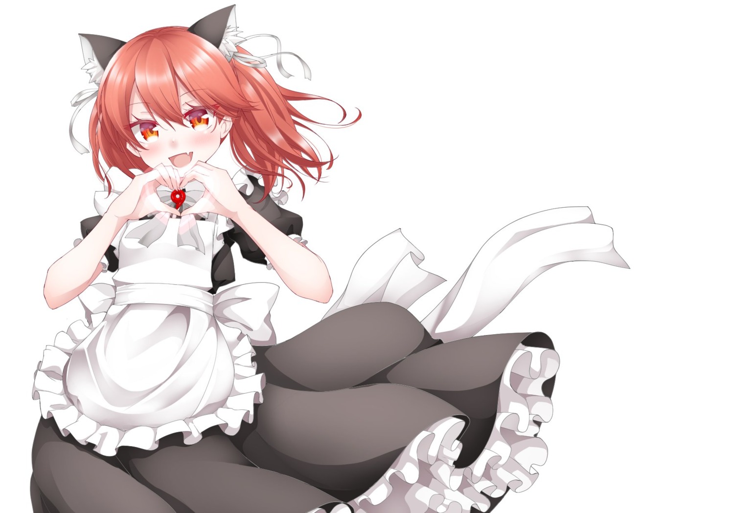 animal_ears, kantai_collection, kirigakure_(kirigakure_tantei_jimusho), maid, nekomimi, ryuujou_(kancolle)