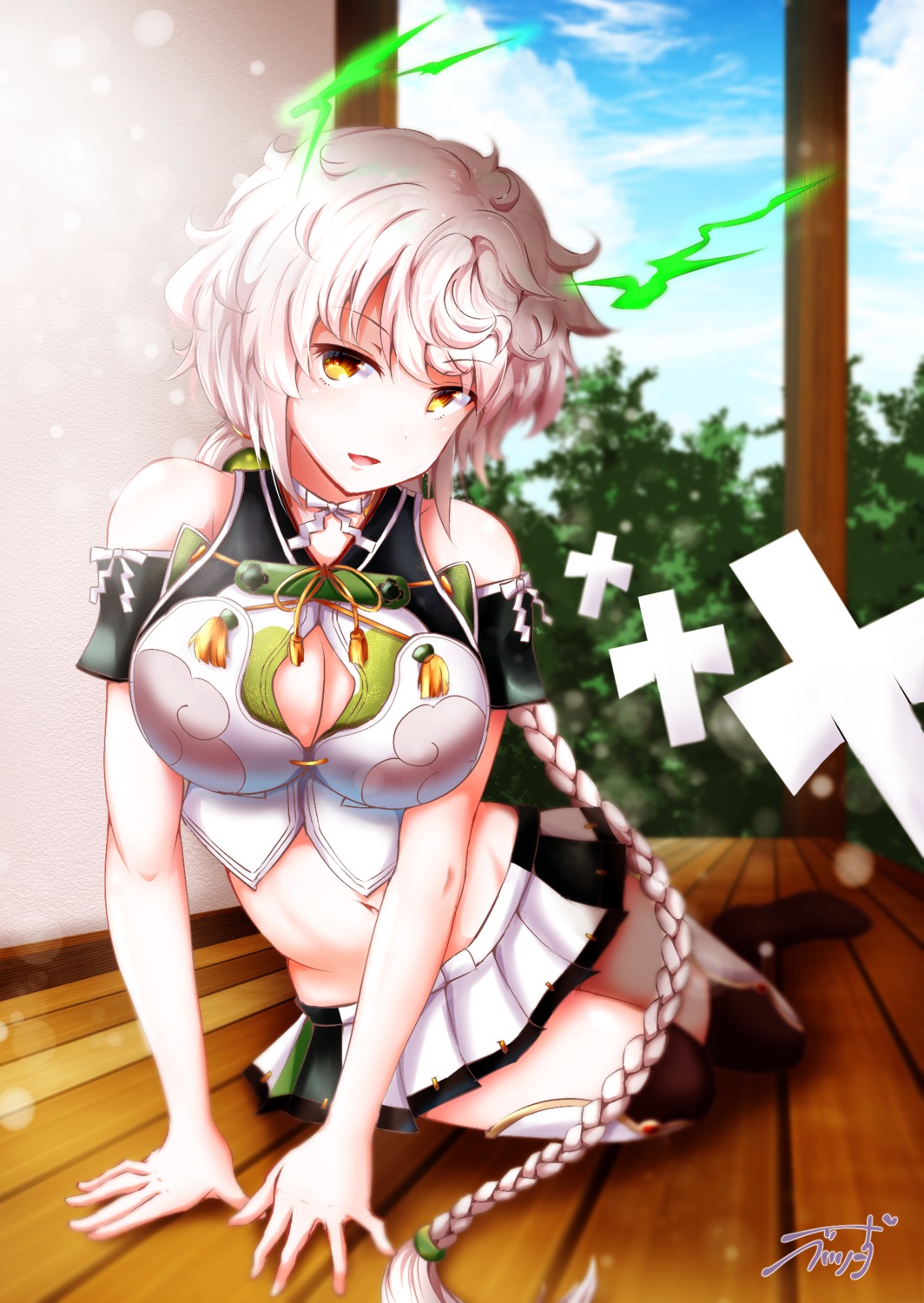 baileys, cleavage, kantai_collection, thighhighs, unryuu_(kancolle)