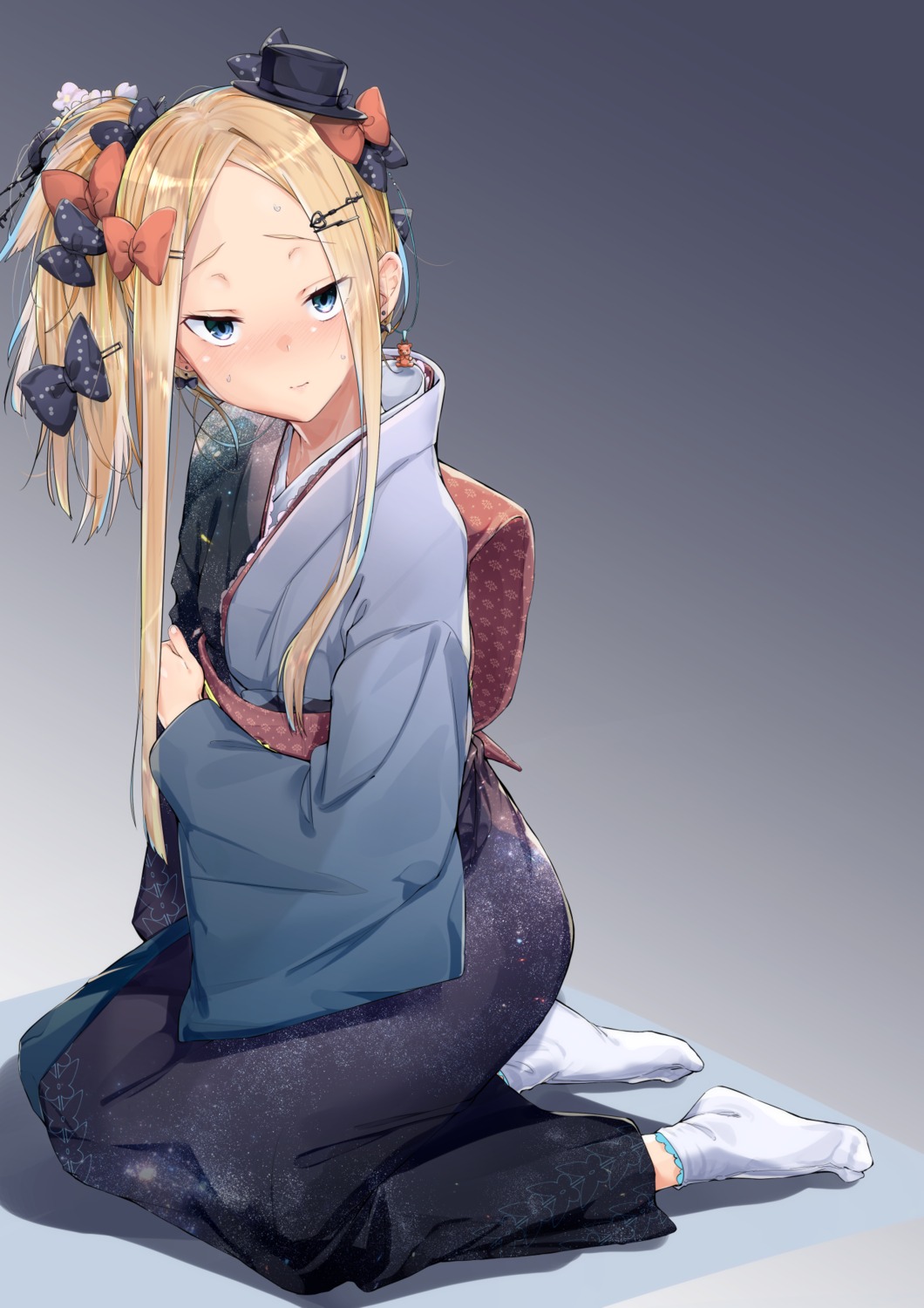 abigail_williams_(fate), fate/grand_order, uno_ryoku, yukata