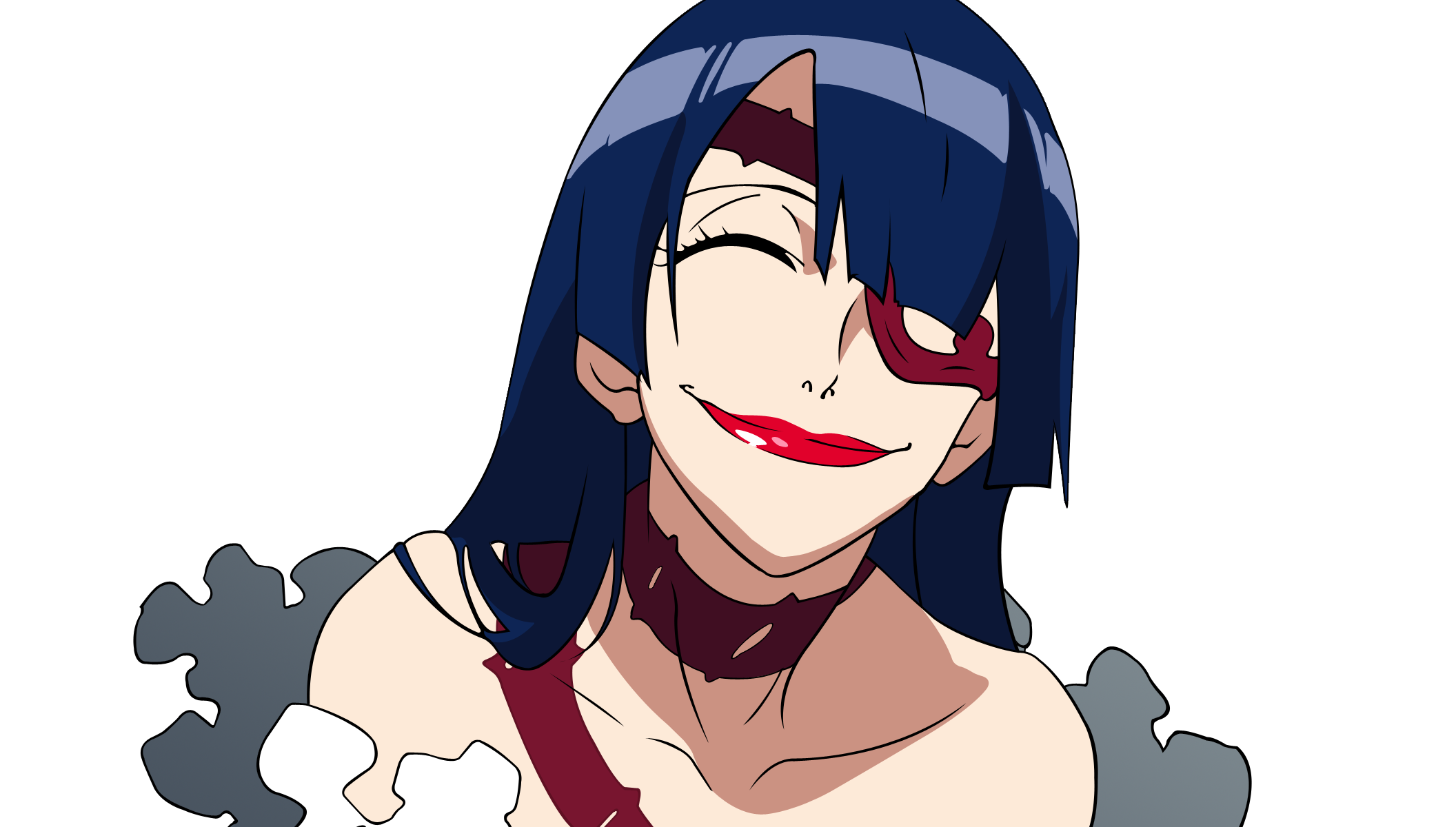 adiane, tengen_toppa_gurren_lagann, transparent_png, vector_trace