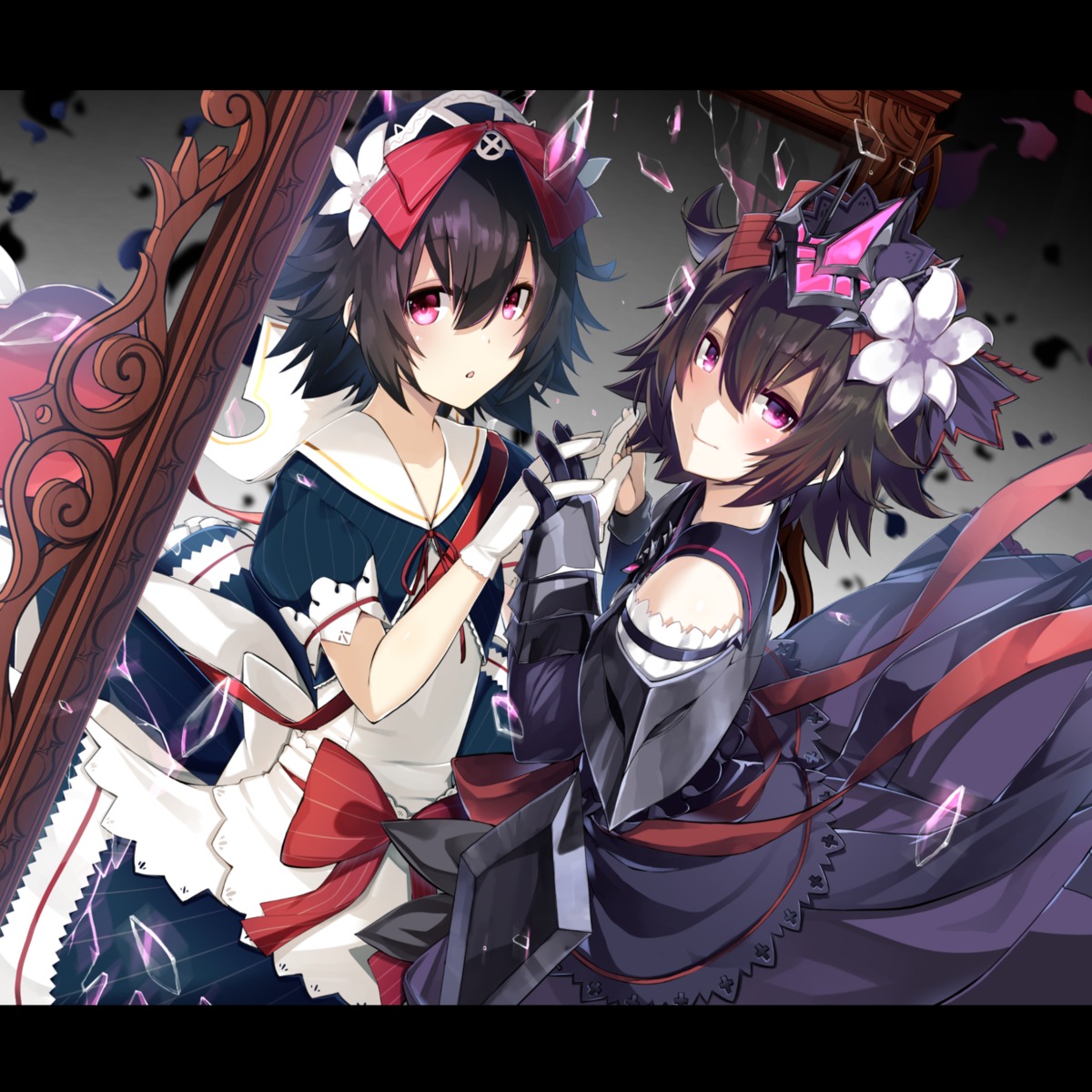 armor, maid, sasame_meto