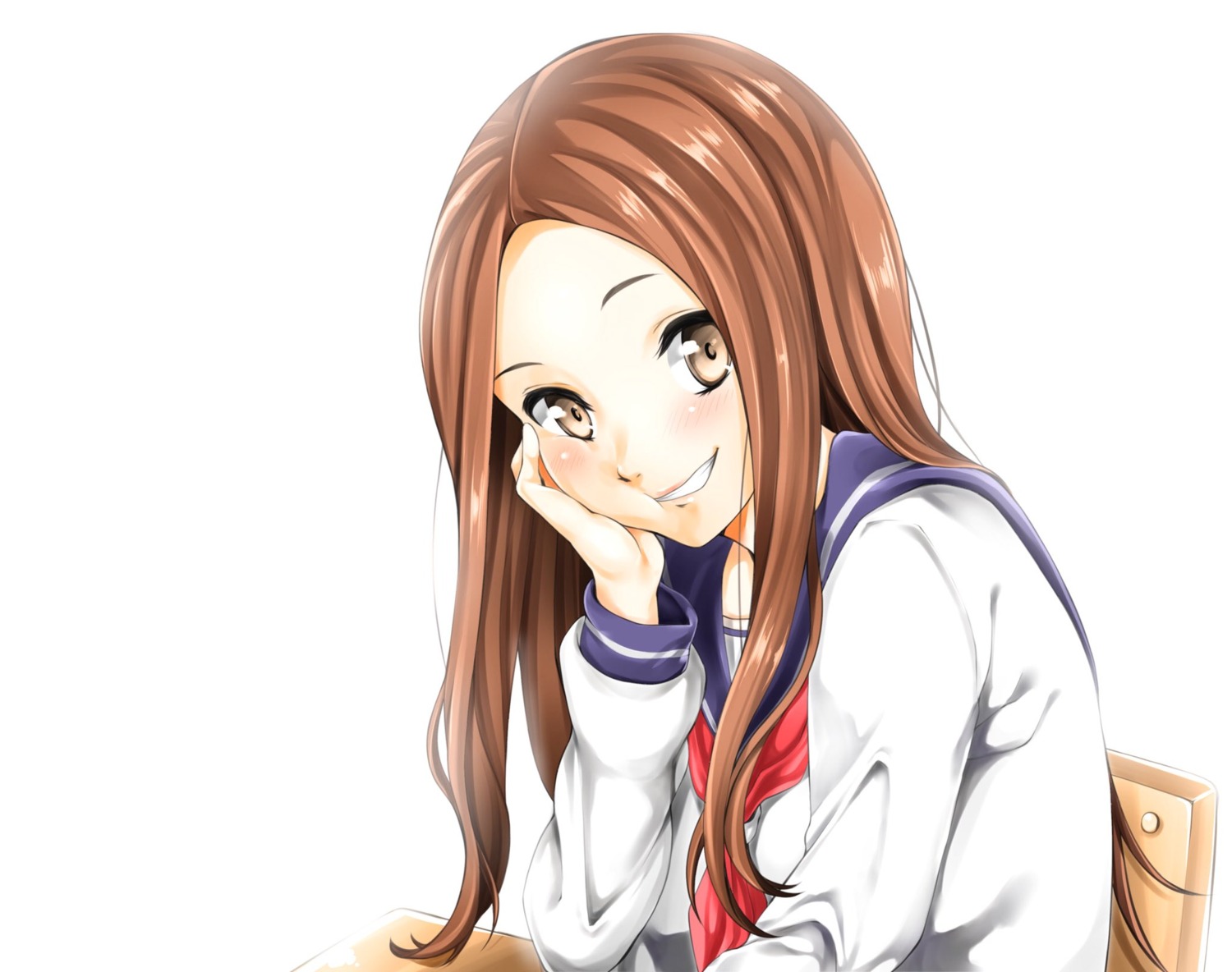 karakai_jouzu_no_takagi-san, nakano_maru, seifuku, takagi-san