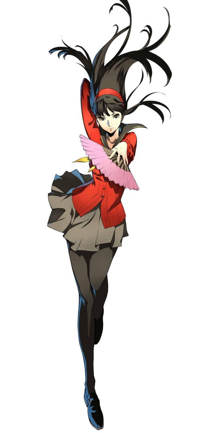 amagi_yukiko, heels, megaten, nakano_maru, pantyhose, persona, persona_4, seifuku