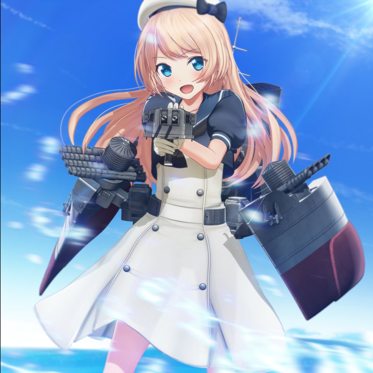 jervis_(kancolle), kantai_collection, ponpu-chou, seifuku, weapon