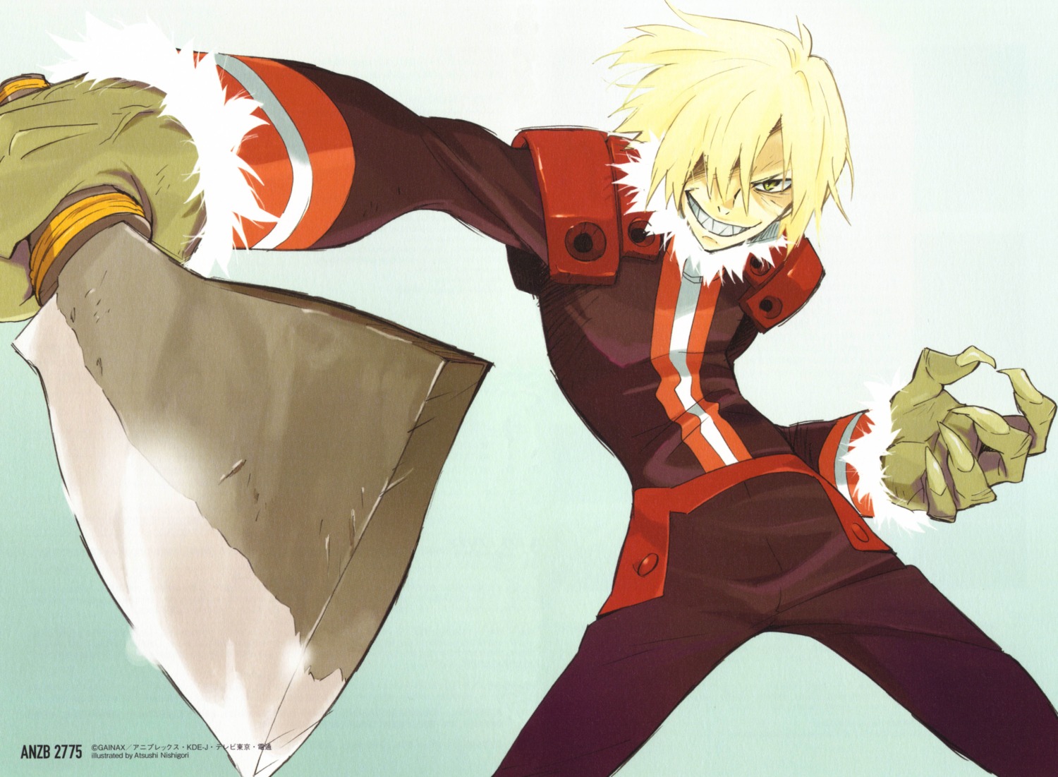 male, nishigori_atsushi, tengen_toppa_gurren_lagann, viral