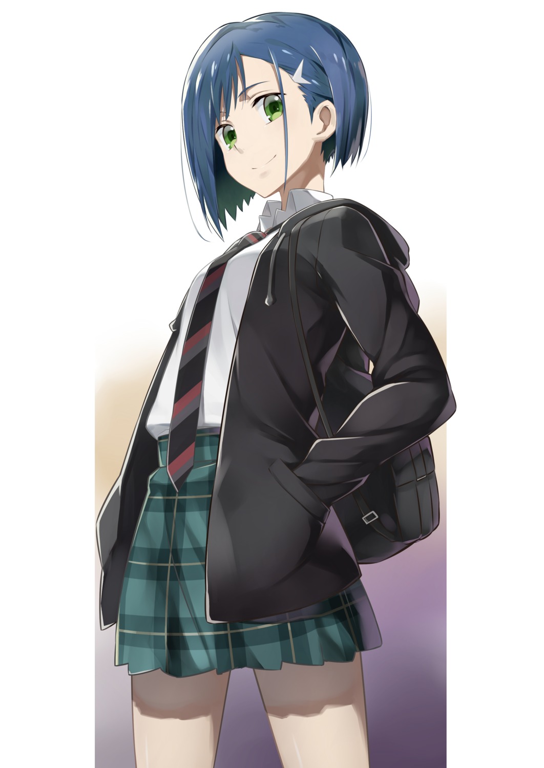 darling_in_the_franxx, ichigo_(darling_in_the_franxx), seifuku, takahan