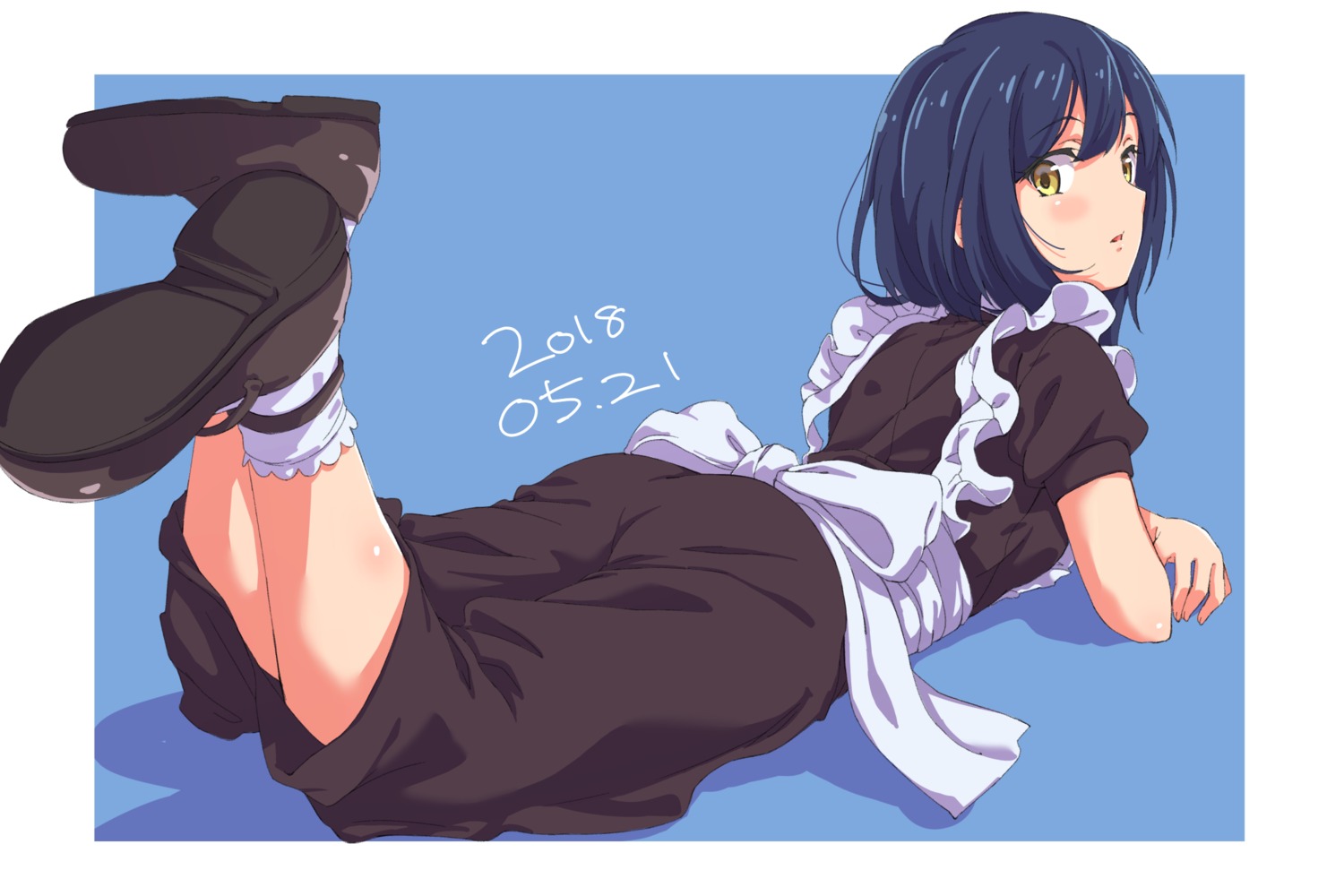 karahai, maid, nijisanji, shizuka_rin