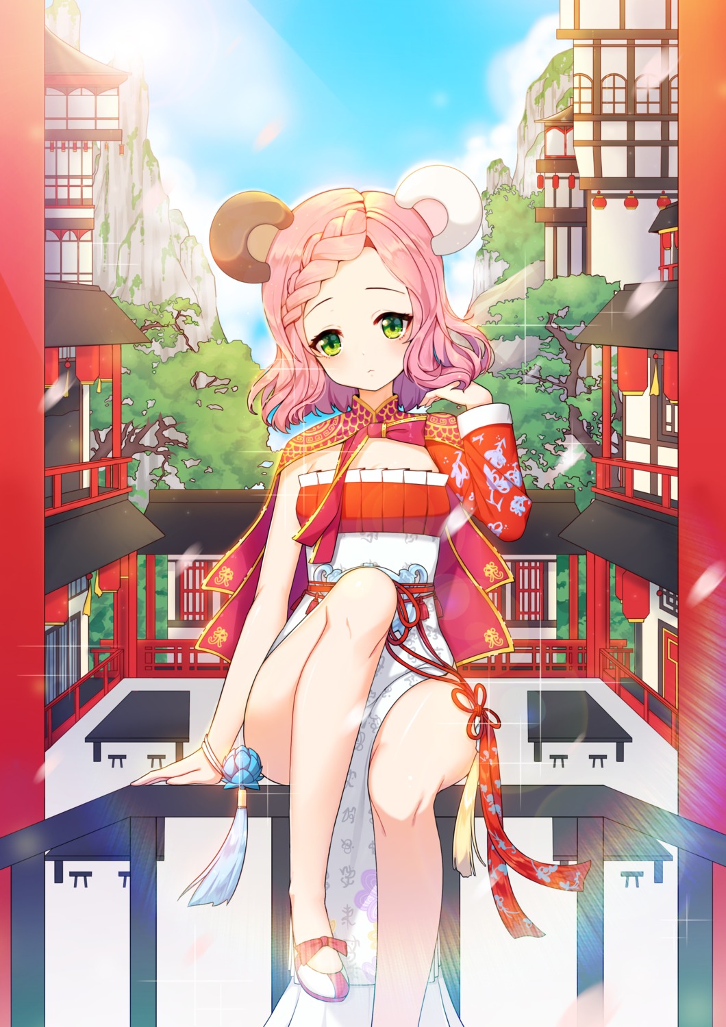 animal_ears, blade_&_soul, chinadress, tp_(kido_94)