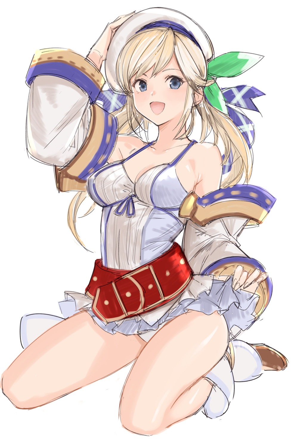 cleavage, cucouroux_(granblue_fantasy), granblue_fantasy, pantsu, tetsu_(kimuchi)