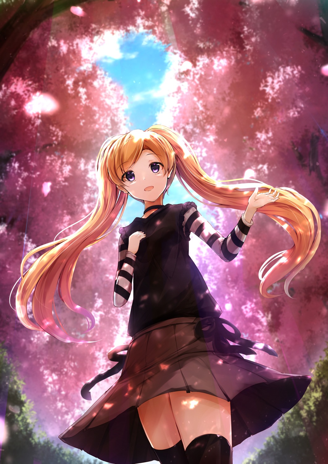 emily_stewart, rorisu, the_idolm@ster, the_idolm@ster_million_live!, thighhighs