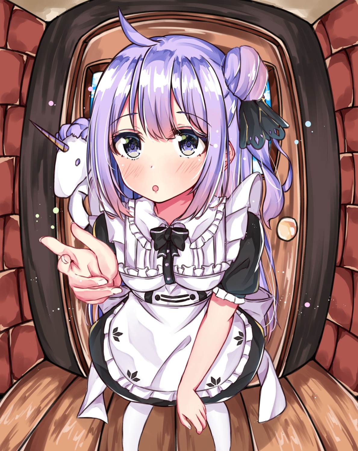 azur_lane, maid, norazura, unicorn_(azur_lane)