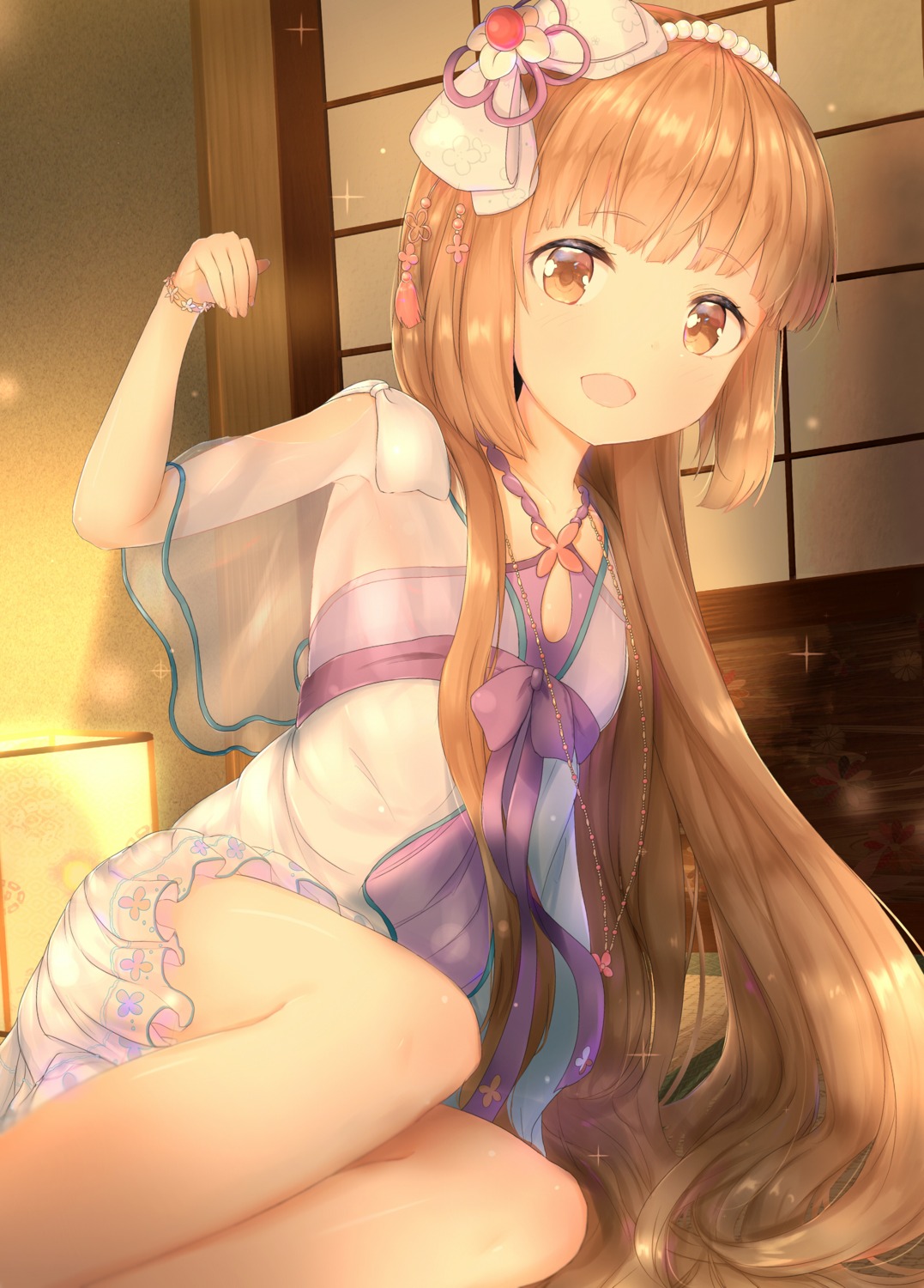 dress, kashiwamochi_roko, see_through, the_idolm@ster, the_idolm@ster_cinderella_girls, the_idolm@ster_cinderella_girls_starlight_stage, yorita_yoshino