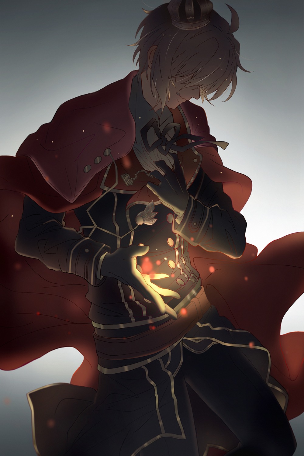idolish7, kagura_kurosaki, kujou_tenn, male, uniform