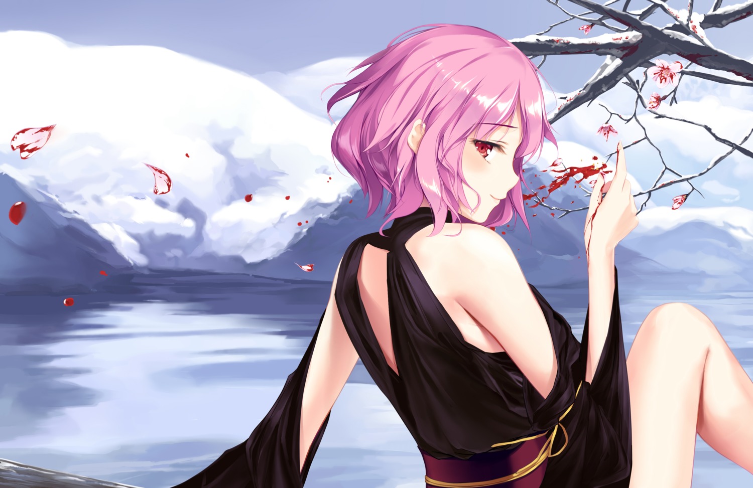eien_no_juu_nana-sai, saigyouji_yuyuko, touhou