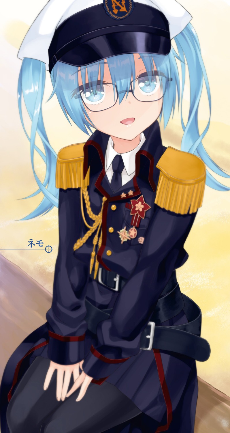 hidan_no_aria, kobuichi, megane, nemo_rinkarun, pantyhose, uniform