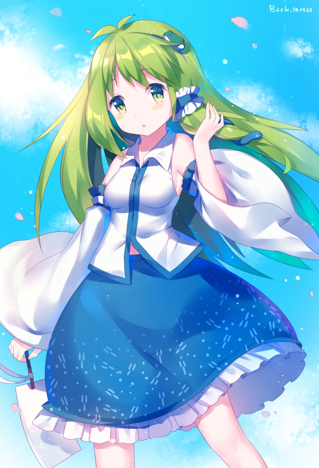bzsk., kochiya_sanae, touhou